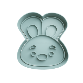 Cabeza de Conejo de Pascua Cortador de Galletas