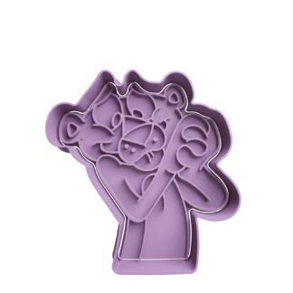Pantera Rosa Cortador de Galletas