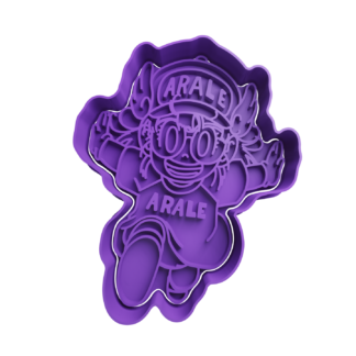 Arale Corriendo Cortador de Galletas