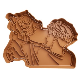Anya y Loid Forger Cortador de Galletas