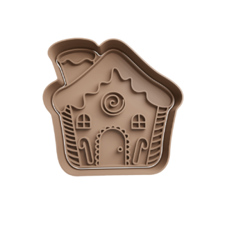 Casa Navidad Cortador de Galletas