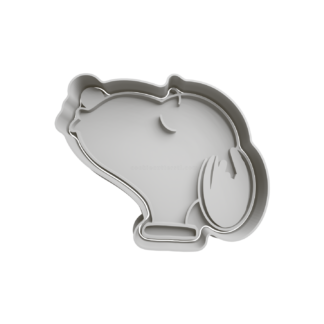 Snoopy Beso Cortador de Galletas