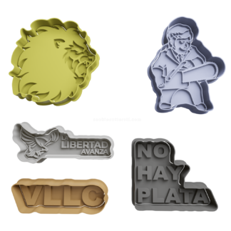 Set La Libertad Avanza Cortador de Galletas