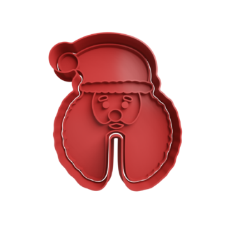 Papa Noel Cabeza para Taza Cortador de Galletas