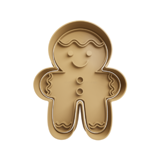 Muñeco de Jengibre para Taza Cortador de Galletas