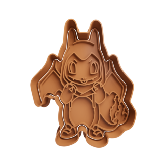 Charmander con Disfraz de Charizard Cortador de Galletas