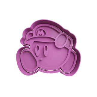 Kirby con Sombrero de Mario Cortador de Galletas