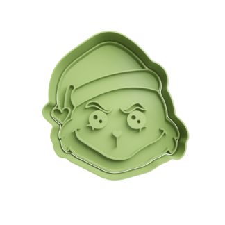 Grinch Cute Cortador de Galletas