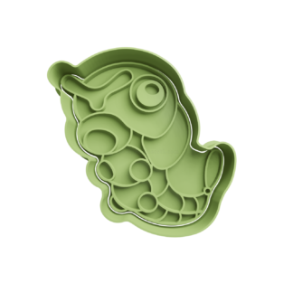 Caterpie Cortador de Galletas