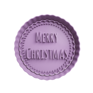 Merry Christmas Cortador de Galletas