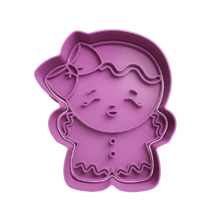 Muñeca de Jengibre Cortador de Galletas