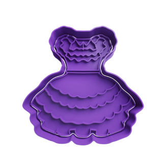 Vestido Cortador de Galletas