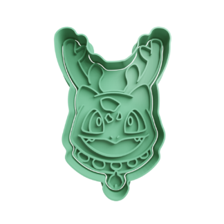 Bulbasaur Navidad Cortador de Galletas