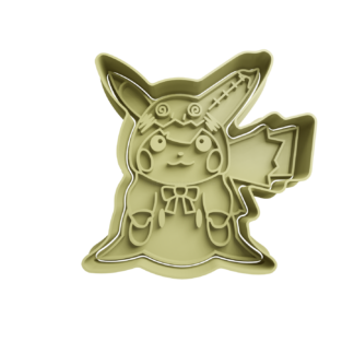 Pikachu con disfraz de Mimikyu Cortador de Galletas