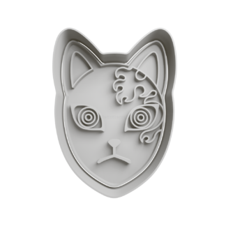 Mascara de Gato de Tanjiro Cortador de Galletas