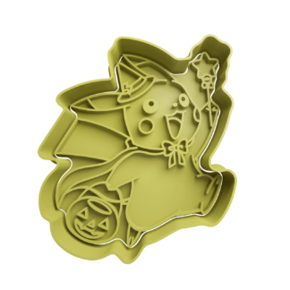 Pikachu Halloween Cortador de Galletas