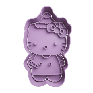 Hello Kitty Navidad Cortador de Galletas