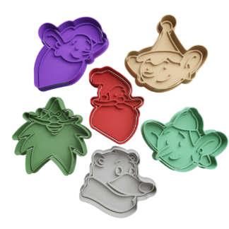 Set El mundo secreto de Santa Claus Cortador de Galletas