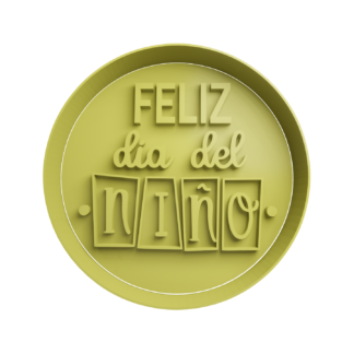 Feliz dia del niño Cortador de Galletas