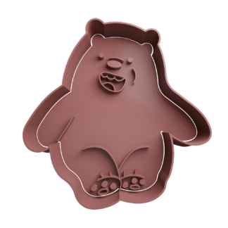 Oso Pardo Cortador de Galletas