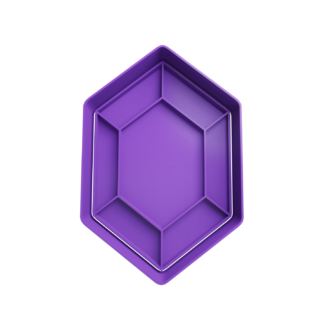 Diamante Rupee Zelda Cortador de Galletas