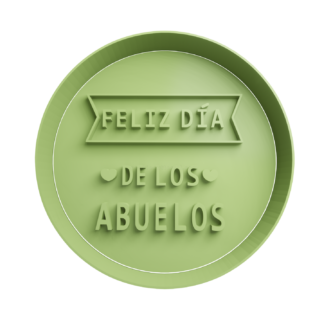 Feliz dia de los Abuelos Cortador de Galletas