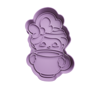 Abuela con Taza Cortador de Galletas