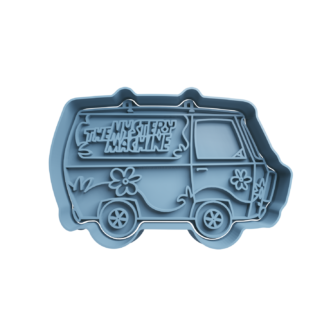 The Mystery Machine Minivan Cortador de Galletas