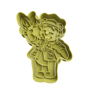 Winnie Pooh Explorador Cortador de Galletas
