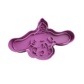 Cinnamoroll con Pajarito Cortador de Galletas