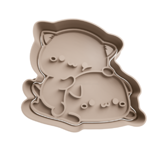 Peach and Goma Cortador de Galletas