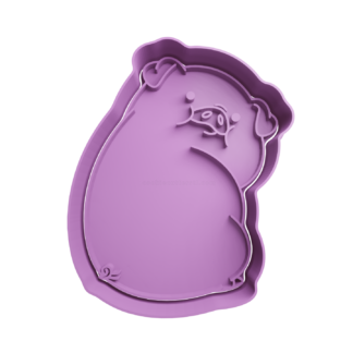 Cerdito Pato Cortador de Galletas