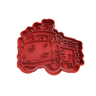 Rojo Cortador de Galletas