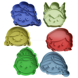 Set Princesas Tsum Tsum Cortador de Galletas