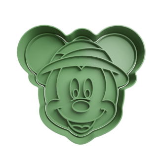 Mickey Safari Cortador de Galletas