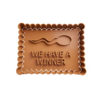 We Have a Winner Cortador de Galletas