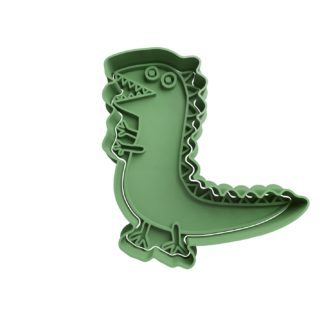 Mr. Dinosaurio Cortador de Galletas