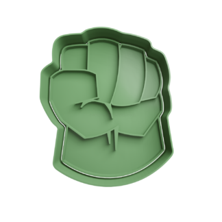 Hulk Puño Cortador de Galletas