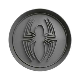 Logo Spiderman Cortador de Galletas