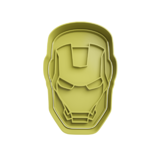 Iron Man Cabeza Cortador de Galletas