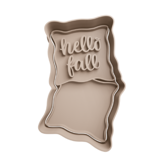 Almohada Hello Fall Cortador de Galletas
