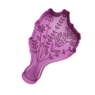 Ramo de Flores Cortador de Galletas