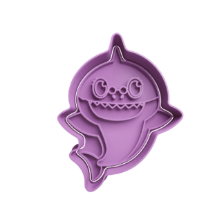 Grandma Shark Cortador de Galletas