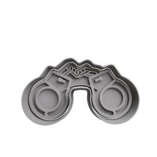 Esposas de Policia Cortador de Galletas