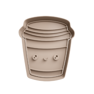 Vaso de Café para Llevar Cute Cortador de Galletas