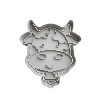 Vaca Cabeza Cortador de Galletas
