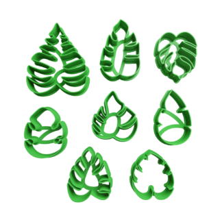 Set Hoja de Monstera Cortador de Galletas