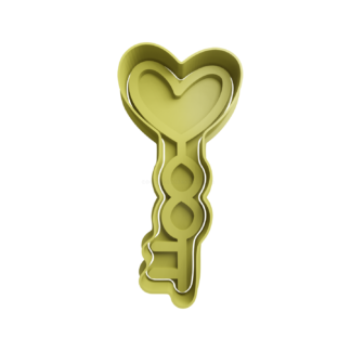 Llave Corazon Cortador de Galletas