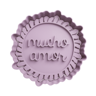 Mucho Amor Cortador de Galletas