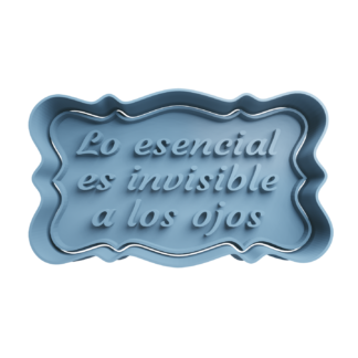 Lo esencial es invicible a los ojos Cortador de Galletas